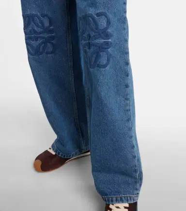 Loewe Anagram wide-leg jeans | Thumbnail 7 Loewe Anagram wide-leg jeans | Thumbnail 7