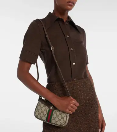 Gucci Ophidia Mini GG shoulder bag | Thumbnail 7 Gucci Ophidia Mini GG shoulder bag | Thumbnail 7