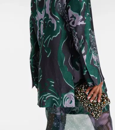 Dries Van Noten Printed blazer | Thumbnail 5 Dries Van Noten Printed blazer | Thumbnail 5