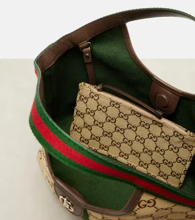 Gucci Giglio Small GG canvas tote bag | Thumbnail 4 Gucci Giglio Small GG canvas tote bag | Thumbnail 4