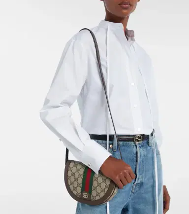 Gucci Ophidia GG Canvas Small crossbody bag | Thumbnail 5 Gucci Ophidia GG Canvas Small crossbody bag | Thumbnail 5