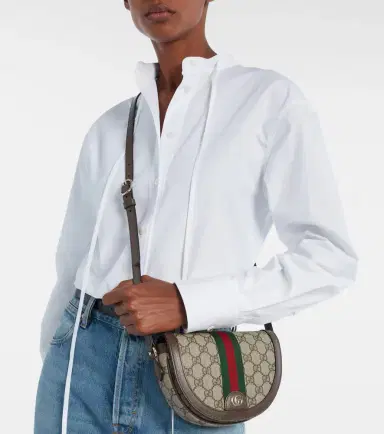 Gucci Ophidia GG Canvas Small crossbody bag | Thumbnail 7 Gucci Ophidia GG Canvas Small crossbody bag | Thumbnail 7