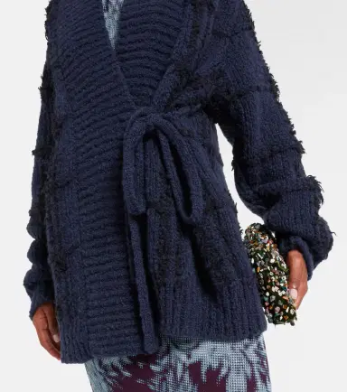 Dries Van Noten Checked wool cardigan | Thumbnail 3 Dries Van Noten Checked wool cardigan | Thumbnail 3