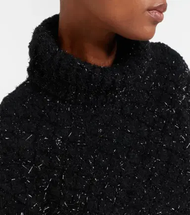 Dries Van Noten Wool-blend turtleneck sweater | Thumbnail 2 Dries Van Noten Wool-blend turtleneck sweater | Thumbnail 2
