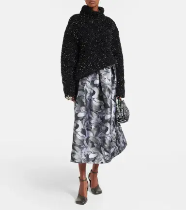 Dries Van Noten Wool-blend turtleneck sweater | Thumbnail 6 Dries Van Noten Wool-blend turtleneck sweater | Thumbnail 6