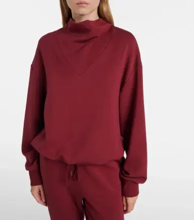 Varley Betsy draped sweatshirt | Thumbnail 4 Varley Betsy draped sweatshirt | Thumbnail 4