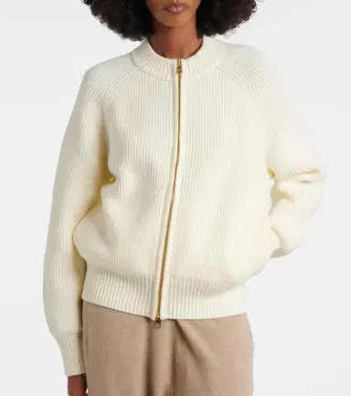 Varley Milo ribbed-knit zip-up cardigan | Thumbnail 3 Varley Milo ribbed-knit zip-up cardigan | Thumbnail 3