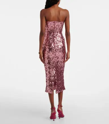 Dolce & Gabbana Sequined bustier dress | Thumbnail 4 Dolce & Gabbana Sequined bustier dress | Thumbnail 4