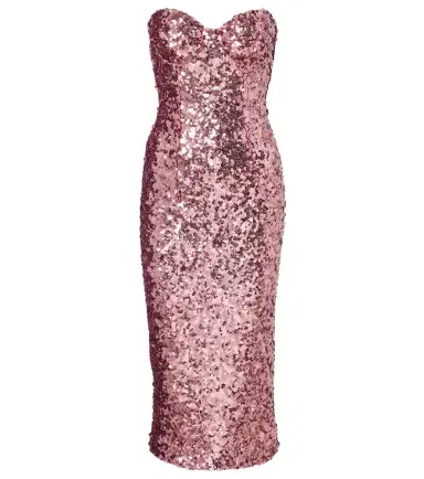 Dolce & Gabbana Sequined bustier dress | Thumbnail 1 Dolce & Gabbana Sequined bustier dress | Thumbnail 1