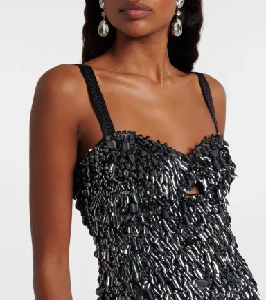 Dolce & Gabbana Sequined minidress | Thumbnail 3 Dolce & Gabbana Sequined minidress | Thumbnail 3