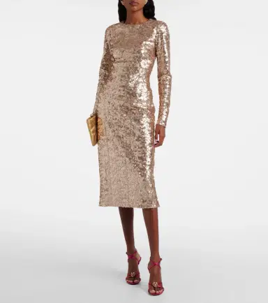 Dolce & Gabbana Sequined cocktail dress | Thumbnail 4 Dolce & Gabbana Sequined cocktail dress | Thumbnail 4