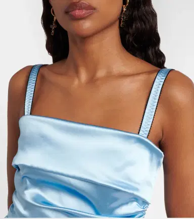 Dolce & Gabbana Ruched satin cocktail dress | Thumbnail 4 Dolce & Gabbana Ruched satin cocktail dress | Thumbnail 4