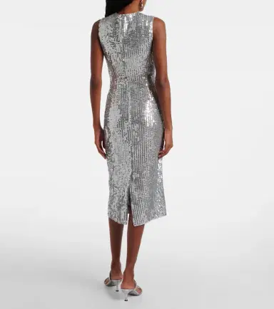 Dolce & Gabbana Sequined midi dress | Thumbnail 3 Dolce & Gabbana Sequined midi dress | Thumbnail 3