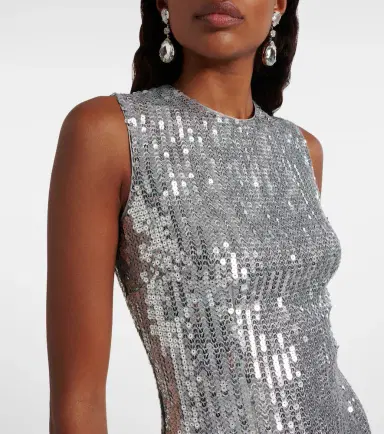 Dolce & Gabbana Sequined midi dress | Thumbnail 4 Dolce & Gabbana Sequined midi dress | Thumbnail 4