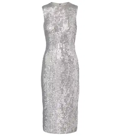 Dolce & Gabbana Sequined midi dress | Thumbnail 1 Dolce & Gabbana Sequined midi dress | Thumbnail 1
