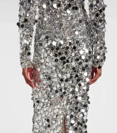 Dolce & Gabbana Sequined midi dress | Thumbnail 5 Dolce & Gabbana Sequined midi dress | Thumbnail 5