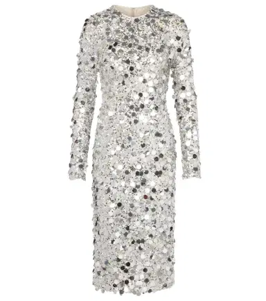 Dolce & Gabbana Sequined midi dress | Thumbnail 1 Dolce & Gabbana Sequined midi dress | Thumbnail 1