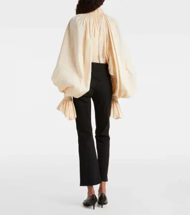Khaite Vivian high-rise cropped flared jeans | Thumbnail 3 Khaite Vivian high-rise cropped flared jeans | Thumbnail 3
