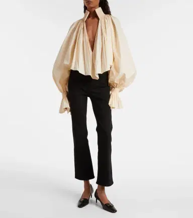 Khaite Vivian high-rise cropped flared jeans | Thumbnail 5 Khaite Vivian high-rise cropped flared jeans | Thumbnail 5