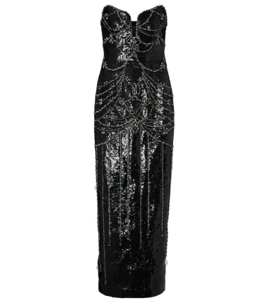 Clio Peppiatt Chandelier embellished gown | Thumbnail 1 Clio Peppiatt Chandelier embellished gown | Thumbnail 1