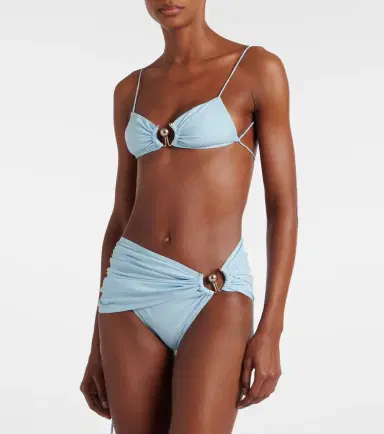 Christopher Esber Orbit ruched bikini bottoms | Thumbnail 5 Christopher Esber Orbit ruched bikini bottoms | Thumbnail 5