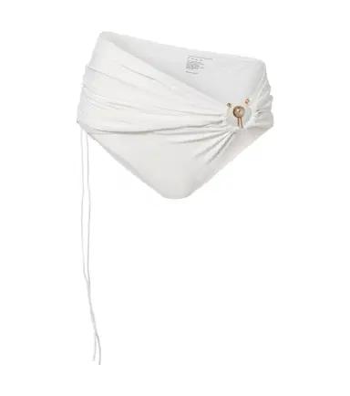 Christopher Esber Orbit ruched bikini bottoms | Thumbnail 1 Christopher Esber Orbit ruched bikini bottoms | Thumbnail 1