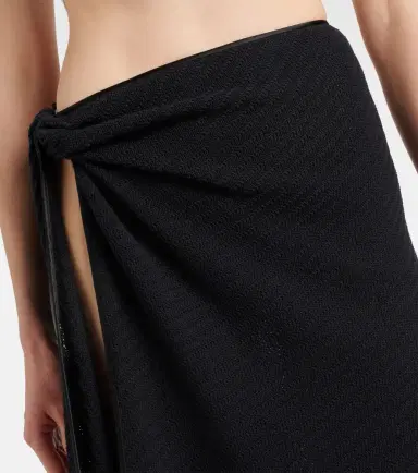 Christopher Esber Knitted cotton-blend maxi skirt | Thumbnail 2 Christopher Esber Knitted cotton-blend maxi skirt | Thumbnail 2