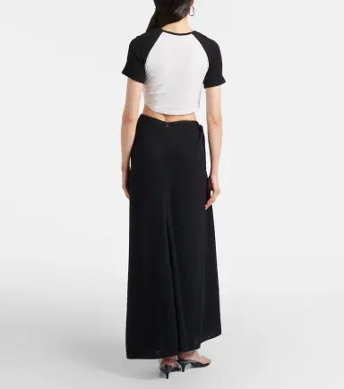 Christopher Esber Knitted cotton-blend maxi skirt | Thumbnail 4 Christopher Esber Knitted cotton-blend maxi skirt | Thumbnail 4