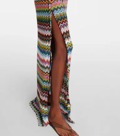 Missoni Zigzag lamé wrap skirt | Thumbnail 2 Missoni Zigzag lamé wrap skirt | Thumbnail 2