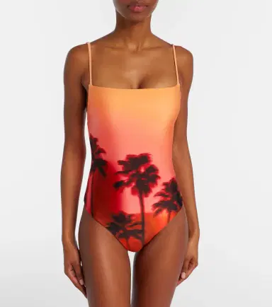 Simkhai Printed swimsuit | Thumbnail 4 Simkhai Printed swimsuit | Thumbnail 4