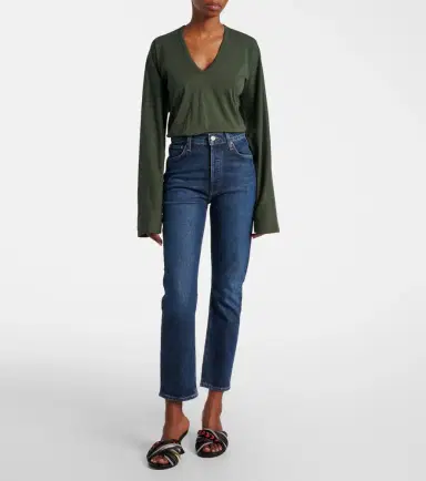 AGOLDE Riley high-rise straight jeans | Thumbnail 4 AGOLDE Riley high-rise straight jeans | Thumbnail 4