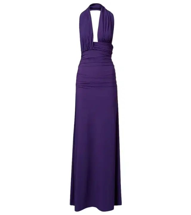 Halterneck open-back maxi dress Halterneck open-back maxi dress