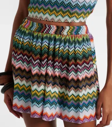 Missoni Zigzag lamé Bermuda shorts | Thumbnail 3 Missoni Zigzag lamé Bermuda shorts | Thumbnail 3