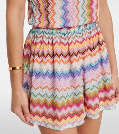 Missoni Zigzag halterneck lamé romper | Thumbnail 5 Missoni Zigzag halterneck lamé romper | Thumbnail 5