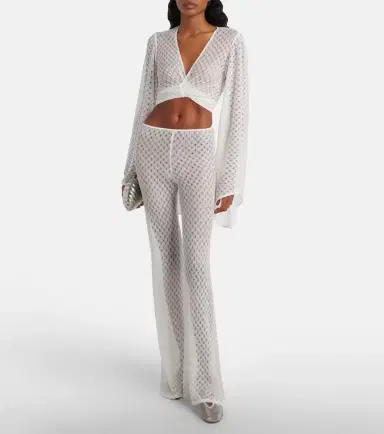 Missoni Lamé crop top | Thumbnail 3 Missoni Lamé crop top | Thumbnail 3