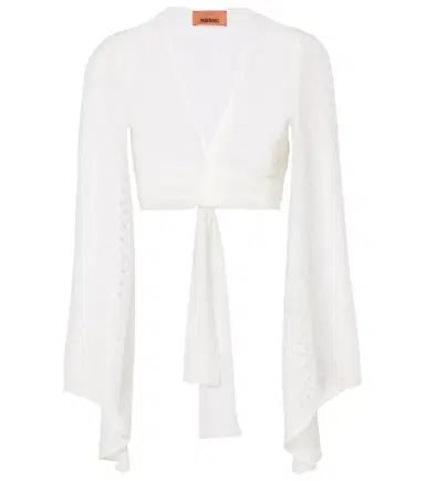 Missoni Lamé crop top | Thumbnail 1 Missoni Lamé crop top | Thumbnail 1