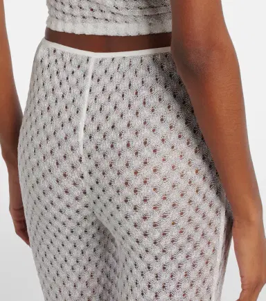 Missoni Open-knit halterneck lamé crop top | Thumbnail 6 Missoni Open-knit halterneck lamé crop top | Thumbnail 6