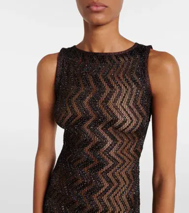 Missoni Zigzag sequined beach cover-up | Thumbnail 4 Missoni Zigzag sequined beach cover-up | Thumbnail 4