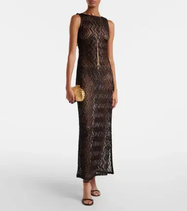 Missoni Zigzag sequined beach cover-up | Thumbnail 5 Missoni Zigzag sequined beach cover-up | Thumbnail 5