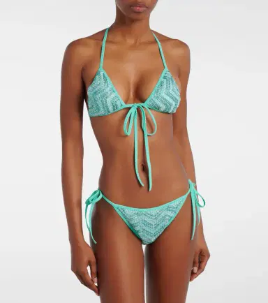 Missoni Zigzag lamé bikini top | Thumbnail 4 Missoni Zigzag lamé bikini top | Thumbnail 4