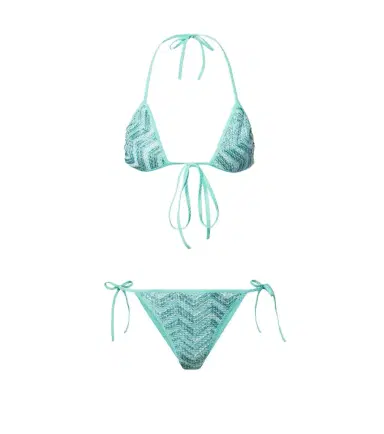 Missoni Zigzag lamé bikini top | Thumbnail 1 Missoni Zigzag lamé bikini top | Thumbnail 1