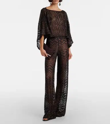Missoni Open-knit wide-leg pants | Thumbnail 2 Missoni Open-knit wide-leg pants | Thumbnail 2