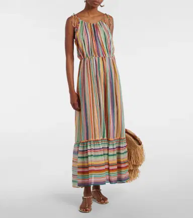 Missoni Zigzag cotton and silk maxi dress | Thumbnail 4 Missoni Zigzag cotton and silk maxi dress | Thumbnail 4