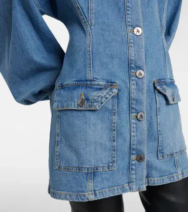 The Attico Denim minidress | Thumbnail 4 The Attico Denim minidress | Thumbnail 4