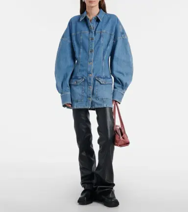 The Attico Denim minidress | Thumbnail 6 The Attico Denim minidress | Thumbnail 6