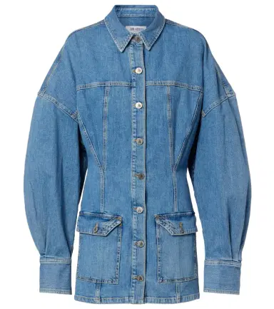 The Attico Denim minidress | Thumbnail 1 The Attico Denim minidress | Thumbnail 1