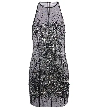 The Attico Sequined sheer minidress | Thumbnail 1 The Attico Sequined sheer minidress | Thumbnail 1