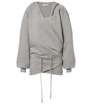 The Attico Cotton jersey sweatshirt dress | Thumbnail 1 The Attico Cotton jersey sweatshirt dress | Thumbnail 1