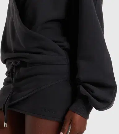 The Attico Cotton jersey sweatshirt dress | Thumbnail 5 The Attico Cotton jersey sweatshirt dress | Thumbnail 5