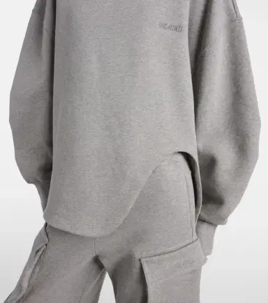 The Attico Oversized cotton jersey sweatshirt | Thumbnail 5 The Attico Oversized cotton jersey sweatshirt | Thumbnail 5